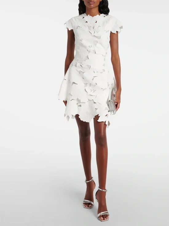 Simkhai Holloway embroidered lace mini dress - Picture 2 of 8